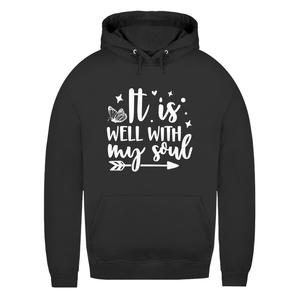 Damen Hoodie it is well with my soul