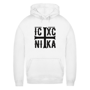 Damen Hoodie ICXC NIKA orthodox griechisch