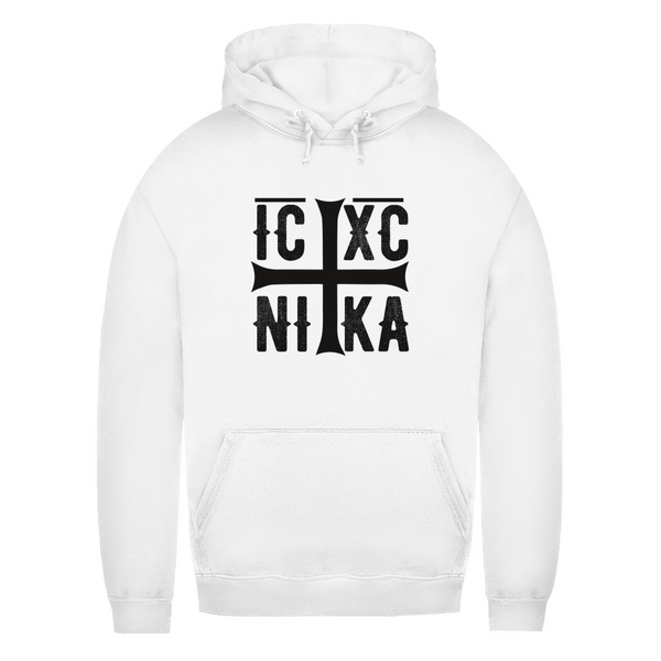 Damen Hoodie ICXC NIKA orthodox griechisch