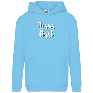 Kinder Hoodie jesus first
