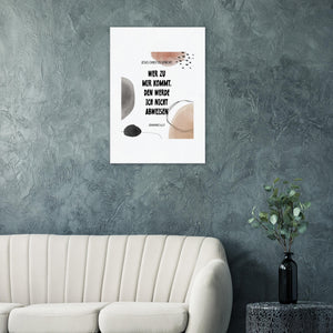 jesus christus spricht johannes 6,37 Leinwandbild