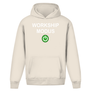 Oversize Hoodie Ohne Kordel workship modus