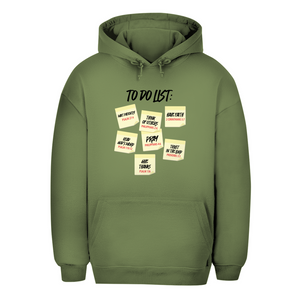 Unisex Oversize Hoodie to do list
