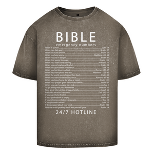 Oversize Washed T-Shirt bible