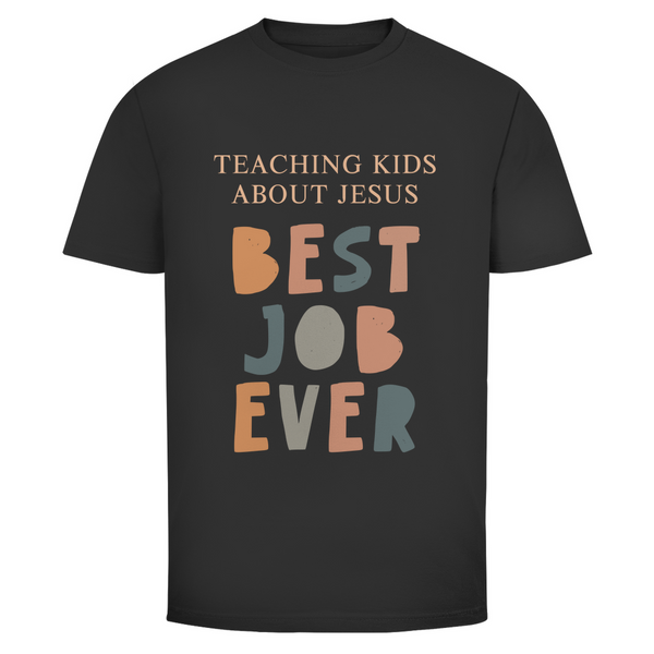 Herren T-Shirt teaching kids about jesus lehrer