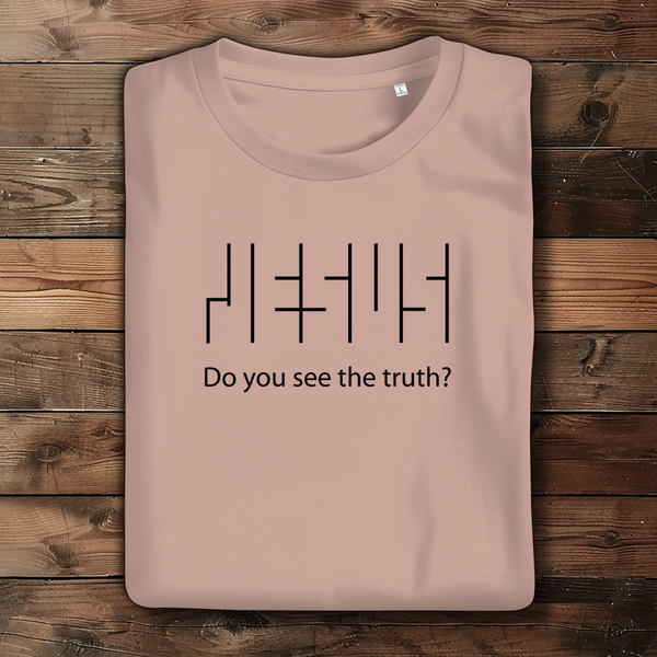 Damen Bio T-Shirt jesus do you see the truth