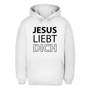 Unisex Oversize Hoodie jesus liebt dich
