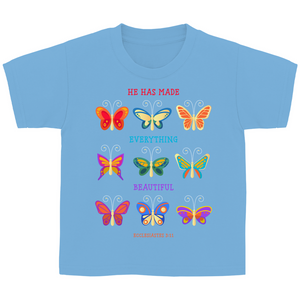 Kinder T-Shirt he has made everything beatiful ecclesiastes 3:11