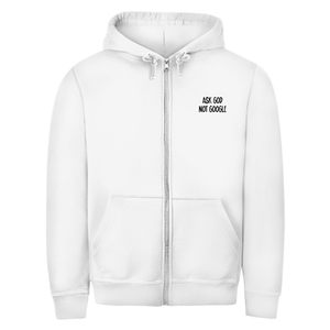Zipper Hoodie ask god not google