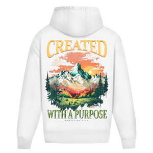 Oversize Hoodie Ohne Kordel created with a purpose ephesians 2:10