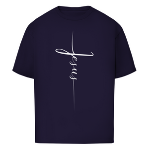 Oversize T-Shirt jesus kreuz
