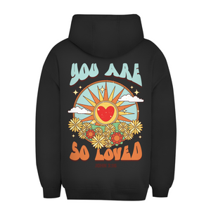 Unisex Oversize Hoodie you are so loved john 3:16
