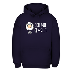 Unisex Oversize Hoodie ich bin gewollt
