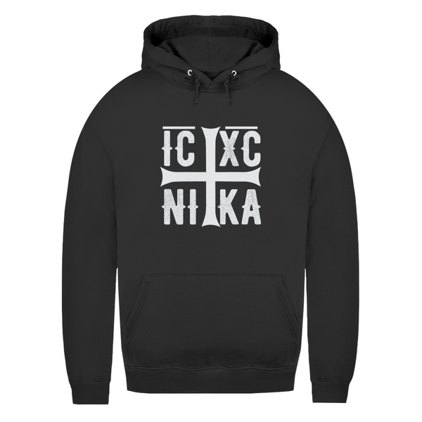 Damen Hoodie ICXC NIKA orthodox griechisch