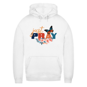 Damen Hoodie just pray