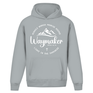 Oversize Hoodie Ohne Kordel waymaker isaiah 42:16