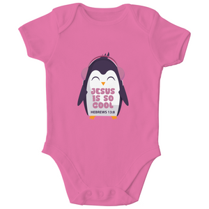 Kinder Bio Body jesus is so cool hebrews 13:8