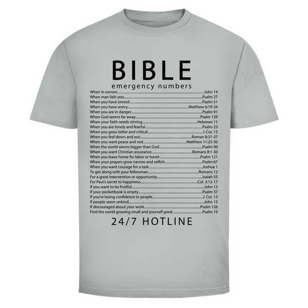 Herren T-Shirt bible