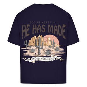 Oversize T-Shirt everything beautiful ecclesiastes 3:11