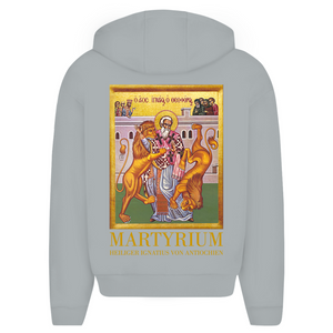 Oversize Zipper Hoodie martyrium ignatius von antiochien