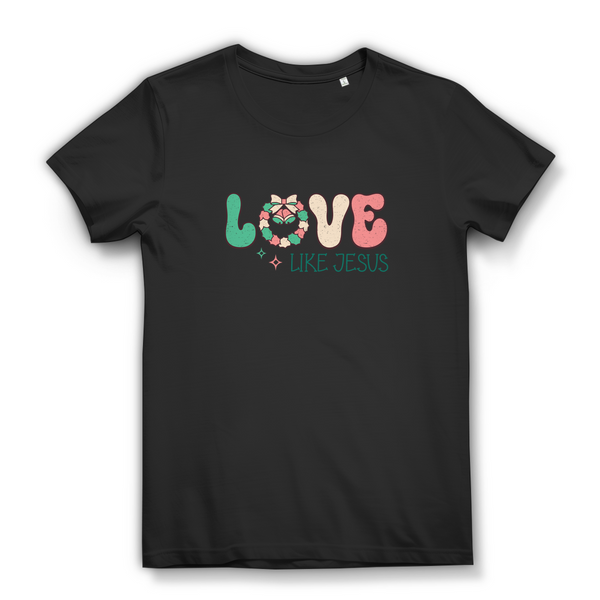 Damen Bio T-Shirt love like jesus