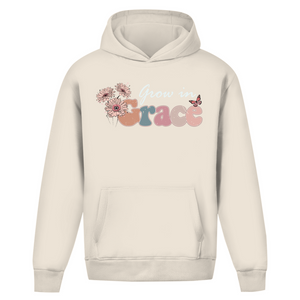 Oversize Hoodie Ohne Kordel grow in grace