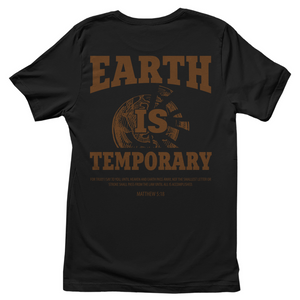 Damen T-Shirt earth ist temporary matthew 5:18