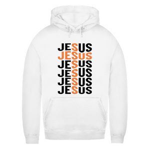 Damen Hoodie jesus kreuz