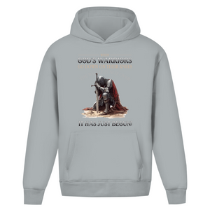 Oversize Hoodie Ohne Kordel gods warriors