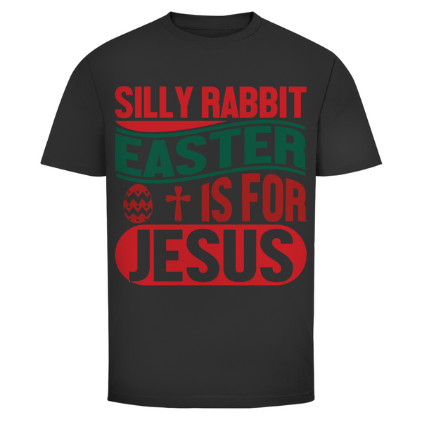 Herren T-Shirt silly rabbit easter is for jesus