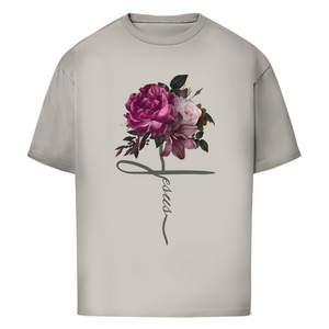 Oversize T-Shirt jesus blumen