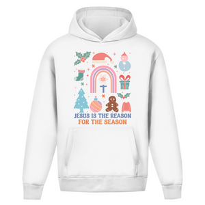 Oversize Hoodie Ohne Kordel jesus is the reason for the season