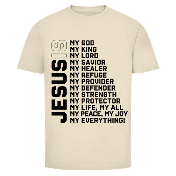 Herren T-Shirt jesus is my god