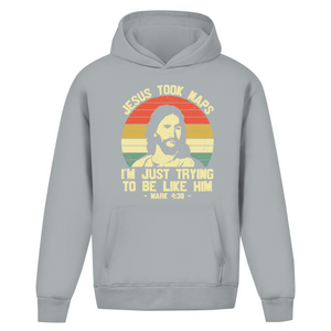 Oversize Hoodie Ohne Kordel jesus took naps mark 4:38