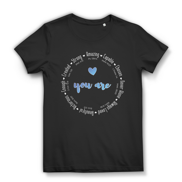 Damen Bio T-Shirt you are strong amazing