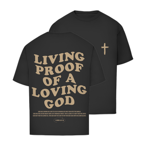 Oversize T-Shirt a loving god 1 john 4:9-10