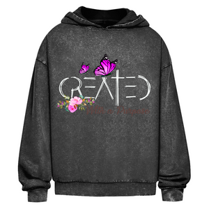 Oversize Washed Hoodie created with a purpose