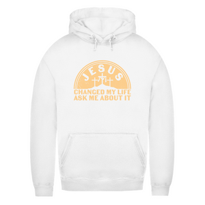 Damen Hoodie jesus chaged my life