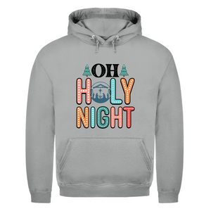 Herren Hoodie oh holy night