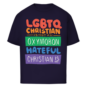 Oversize T-Shirt lgbtq christian