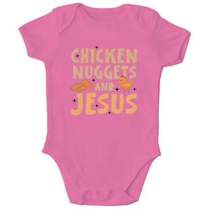 Kinder Bio Body chicken nuggets and jesus