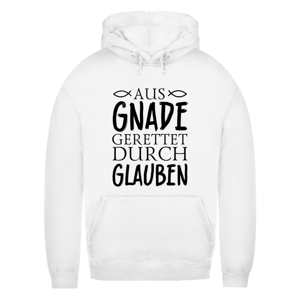 Damen Hoodie aus gnade gerettet