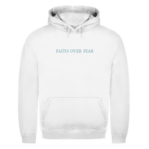 Herren Hoodie faith over fear psalm 118:6