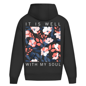 Oversize Hoodie Ohne Kordel it is well with my soul