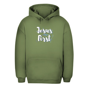 Unisex Oversize Hoodie jesus first
