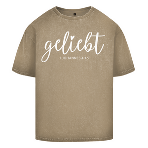 Oversize Washed T-Shirt geliebt