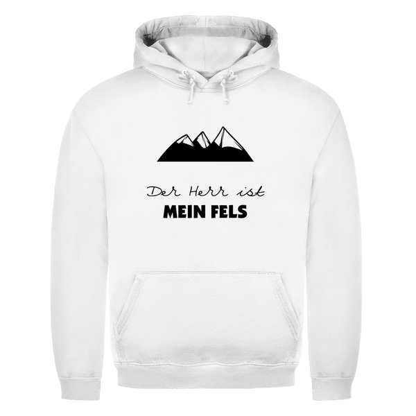 Herren Hoodie der herr ist mein fels