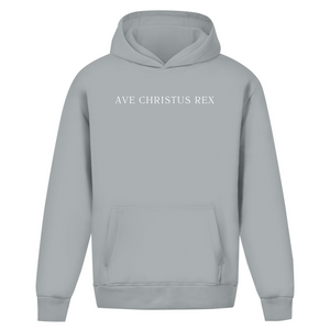 Oversize Hoodie Ohne Kordel ave christus rex