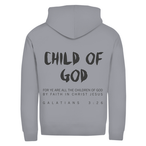 Zipper Hoodie child of god galatians 3:26