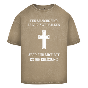 Oversize Washed T-Shirt für mich es die erlösung
